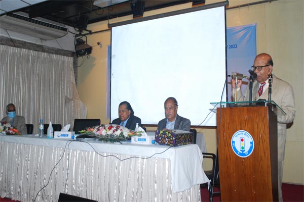 Prof. AK Azad Khan, President of BADAS gave speech on the occasion of World Diabetes Day 2022 