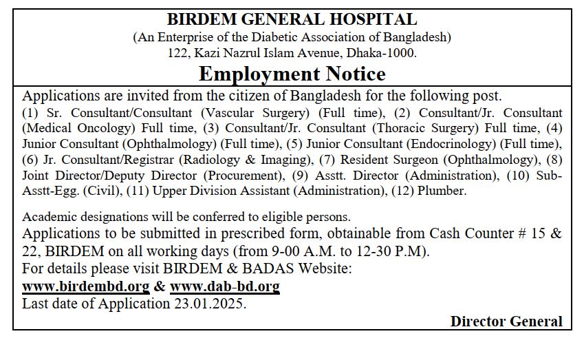 Job Circular