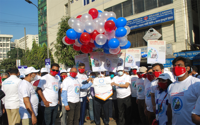 Inauguration of the Road Show on the occasion of World Diabetes Day 2020 